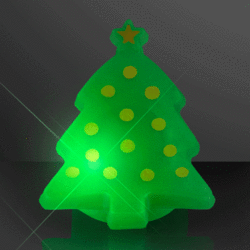 Christmas Tree LED Light Up Soft Rings